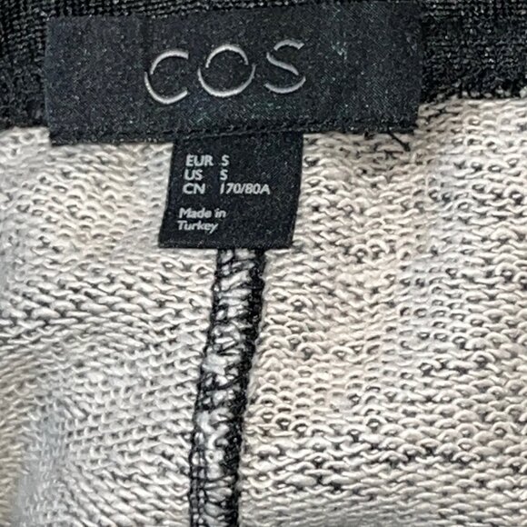 COS Men's Jogger Pants - Cotton Blend Black with Zip Cuff - Sz. Small - EUC - Picture 13 of 13